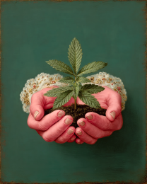 Marijuana Plant - Weed Wall Art