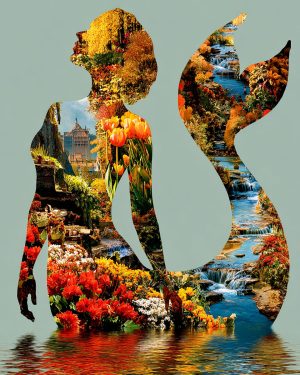 Mermaid Spirit Wall Art Print