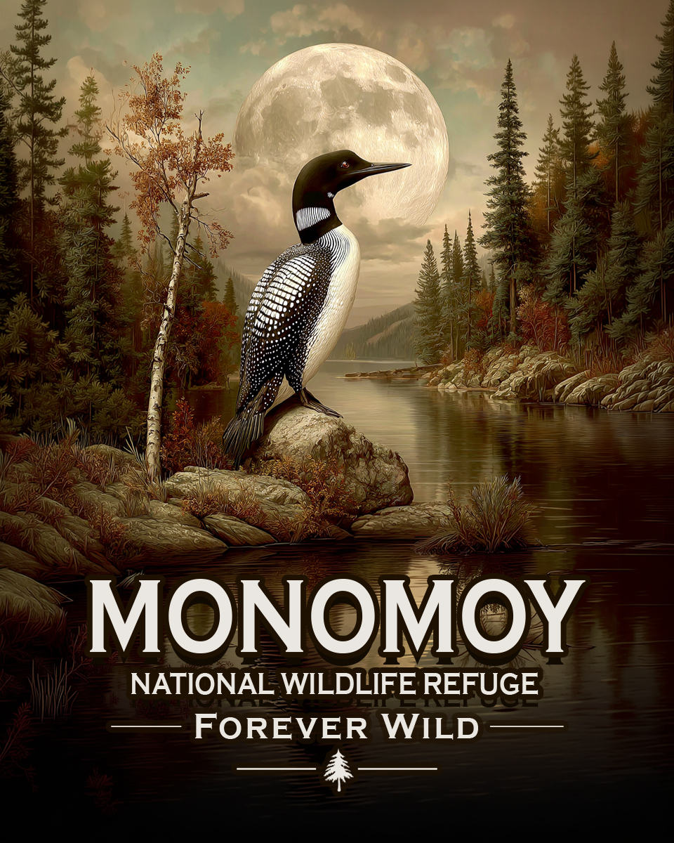 Monomoy National Wildlife Refuge Massachusetts - Forever Wild - Loon