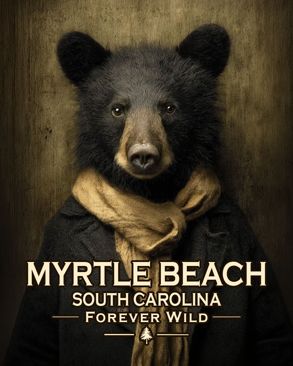 Myrtle Beach, South Carolina  - Forever Wild - Portrait of Black Bear Youth