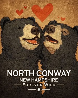 North Conway, New Hampshire  - Forever Wild - Black Bears in Love