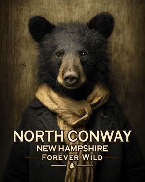 North Conway, New Hampshire  - Forever Wild - Portrait of Black Bear Youth