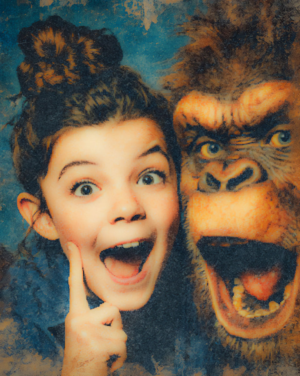 One Night at the Swamp -  Funny Bigfoot Artwork