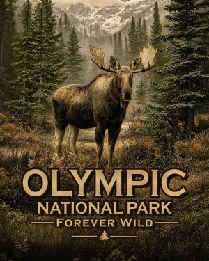 Olympic National Park, Washington - Forever Wild Moose