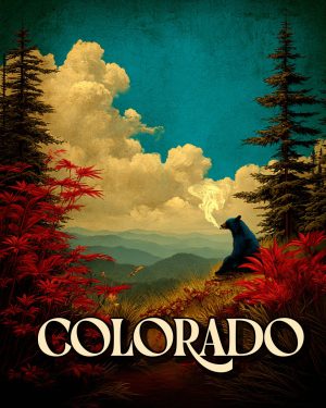 One High Bear - Colorado Souvenir Art Print