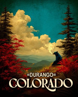 One High Bear -  Durango Souvenir Art Print