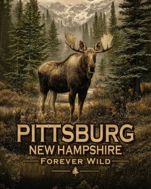 Pittsburg, New Hampshire - Forever Wild Moose