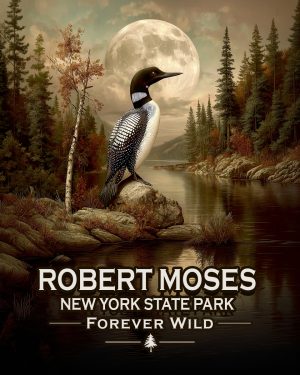 Robert Moses State Park New York - Forever Wild - Loon