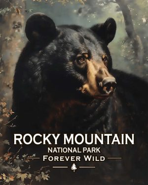 Rocky Mountain National Park  - Forever Wild - Black Bear