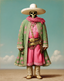 Catrines - Southwestern Style Art Print