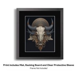 Ravens Skull Vignette