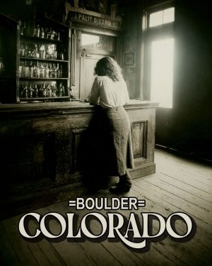 Slow Saturday Afternoon - Boulder Colorado Souvenir Art Print.jpg