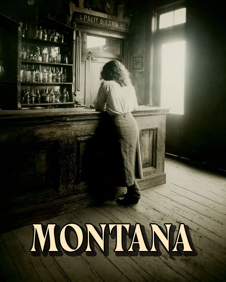 Slow Saturday -  Montana Souvenir Art Print