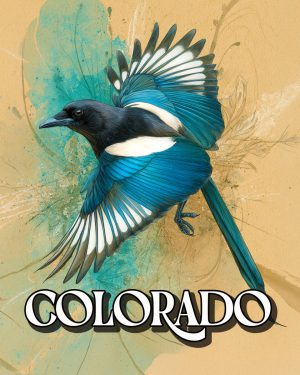 Summer Camping - Colorado Souvenir Art Print