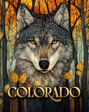 Sunny Summer Day - Colorado Souvenir Art Print