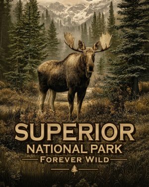 Superior National Park, Minnesota - Forever Wild Moose