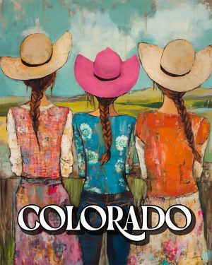 Tough Crossing - Colorado Souvenir Art Print