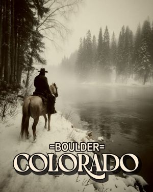 Tough Crossing - Boulder Colorado Souvenir Art Print.jpg