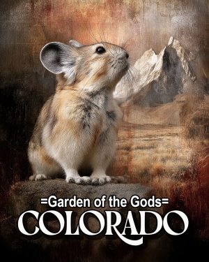 Western Still Life - Garden of the Gods Souvenir Art Print