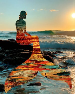 Visions of a Mermaid Wall Art Print