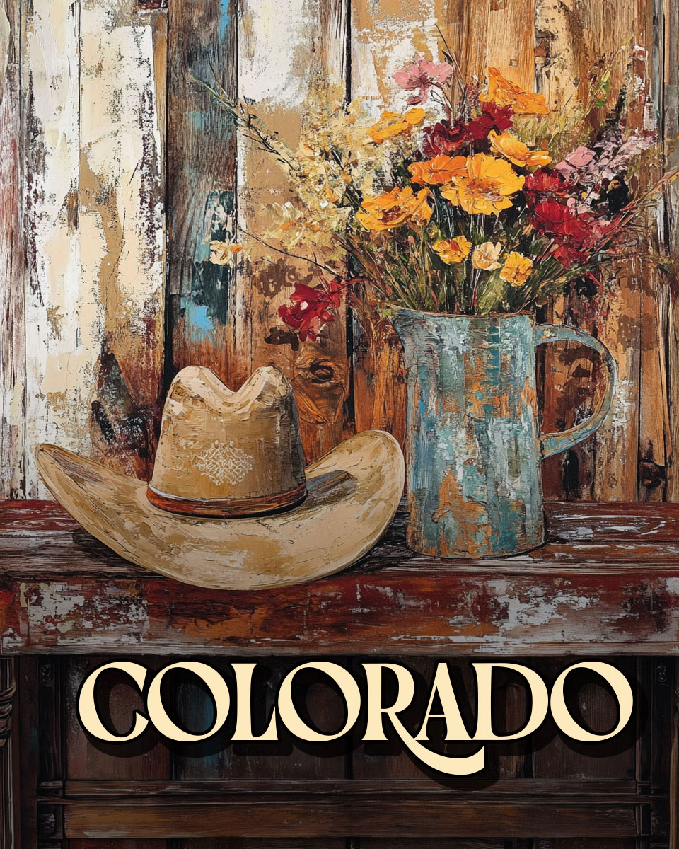 Western Still Life - Colorado Souvenir Art Print