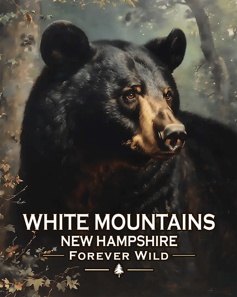 White Mountains, New Hampshire  - Forever Wild - Black Bear