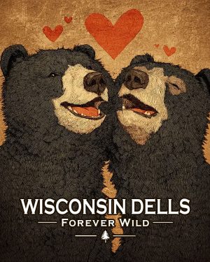 Wisconsin Dells  - Forever Wild - Black Bears in Love
