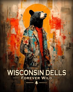 Wisconsin Dells  - Forever Wild - Hip Black Bear