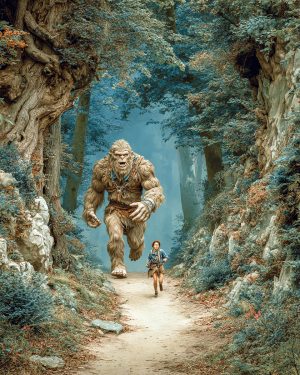 You Never Have to Go to School?! -  Funny Bigfoot Artwork