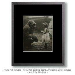 A Small Gesture - Vintage Bigfoot Art