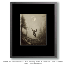 A Jump For Joy - Vintage Bigfoot Art