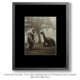 I Thought You Were Just a Myth - Vintage Bigfoot Art