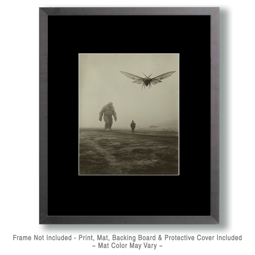 Which One is the Scariest? - Vintage Bigfoot Art