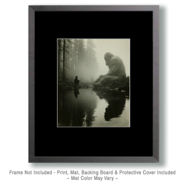 First Meeting with the Therapist - Vintage Bigfoot Art