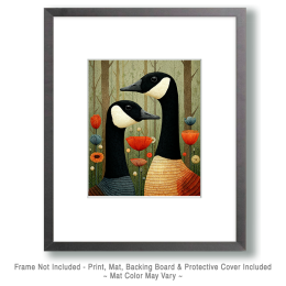 Folk Art Geese - Canada Goose Art