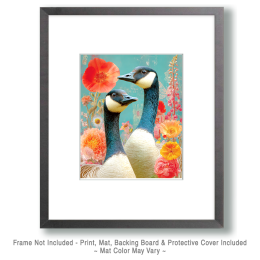 Curious Geese - Canada Goose Art