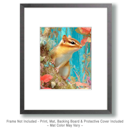 The Chipmunk Can See You Art