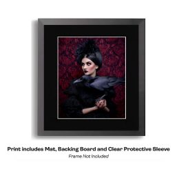 Lilith with Pet Raven