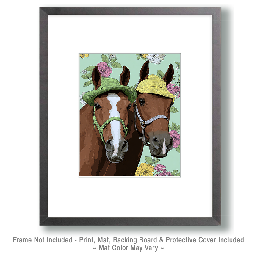 Storm & Echo from Seattle - Horse Art
