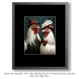 Bart & Mildred from Tucumcari - Chicken Art