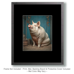 Big Fat Pig Art