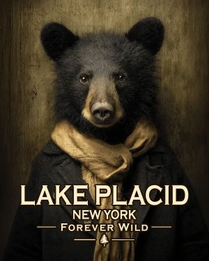 Lake Placid New York - Forever Wild - Portrait of Black Bear Youth