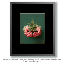 Marijuana Plant - Weed Wall Art Print