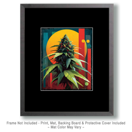 Big Bud - Weed Wall Art Print