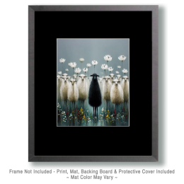 Tall Sheep - Sheep Art