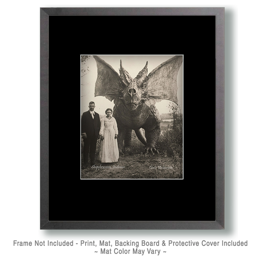 Shipshewana, Indiana - Our Pet Grew - Vintage Style Agriculture Cryptid Photo - Image 2