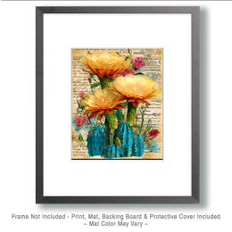 Page from Botanist Journal - Southwestern Style Art