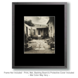 Chimayo Home - Black & White Southwestern Style Art