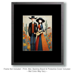 Desert Couple - Southwestern Style Art