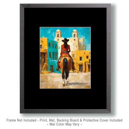 Heading to Church - Southwestern Style Art